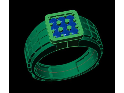 Men ring for free download Model 3D