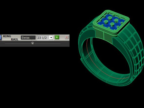 Men ring for free download Model 3D