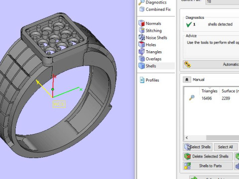 Men ring for free download Model 3D