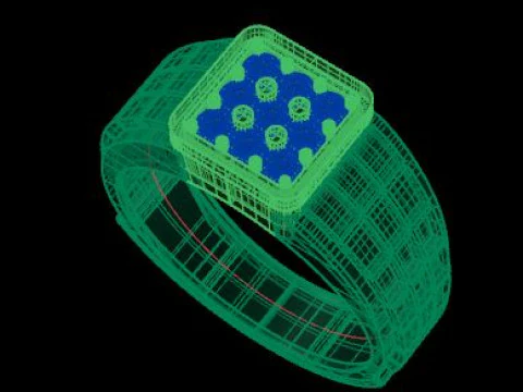 Men ring for free download 3D Model