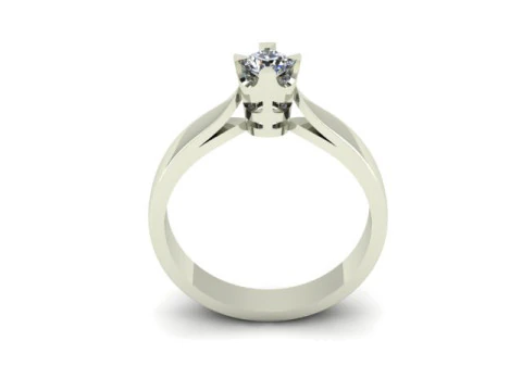 Solitair ring 3D Model
