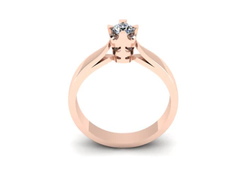 Solitair ring 3D Model