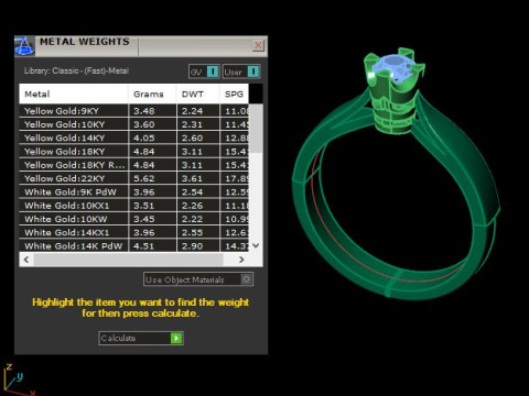Solitair ring Modèle 3D