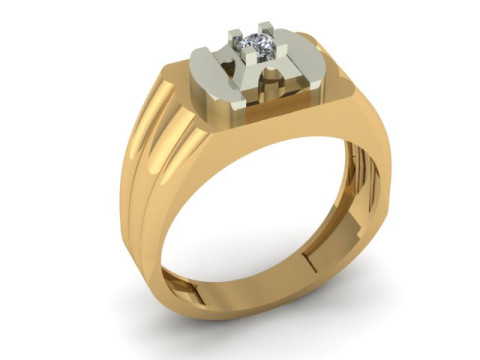 Men ring Model 3D