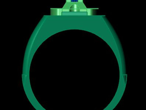 Men ring Model 3D
