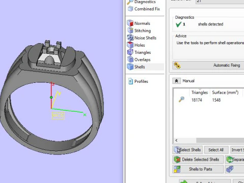 Men ring 3D Model