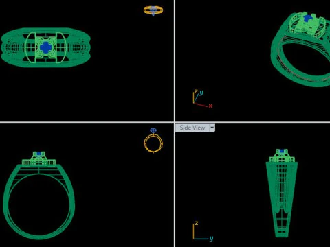 Men ring 3D Model