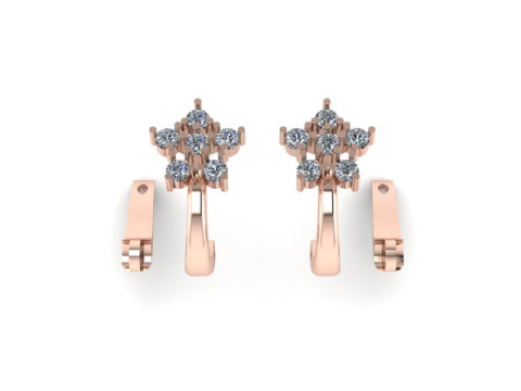 Earring for daimonds 3D Model