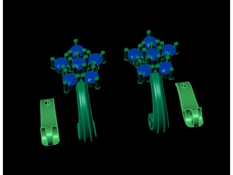Earring for daimonds 3D Model