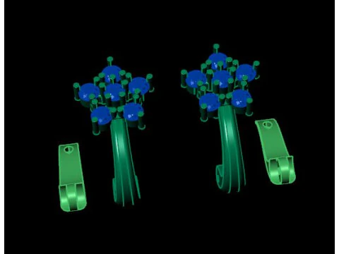 Earring for daimonds 3D Model