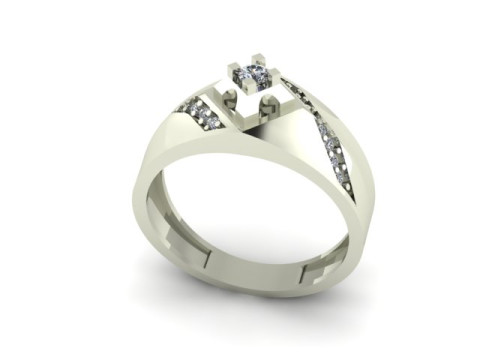 Man ring Modello 3D