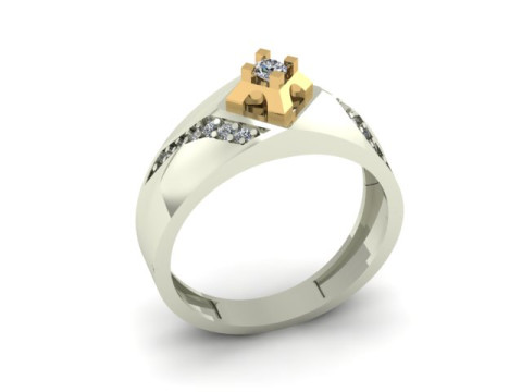 Man ring Modello 3D