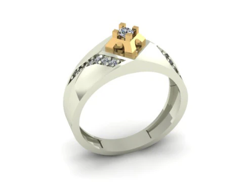Man ring 3D Model