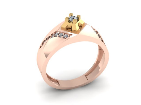 Man ring Modello 3D