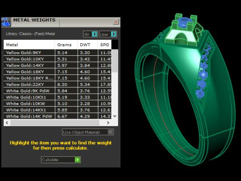 Man ring Modello 3D