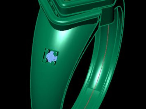 Wedding ring Modèle 3D