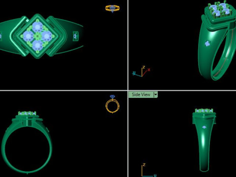 Wedding ring Modèle 3D