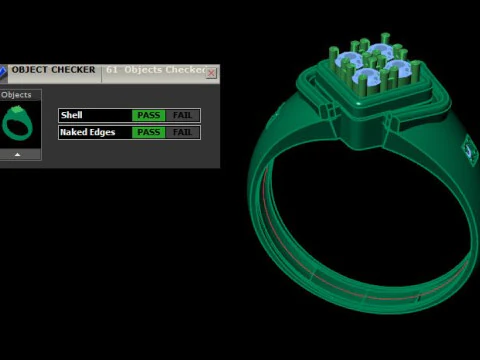 Wedding ring 3D Model