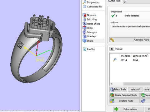 Wedding ring Modèle 3D