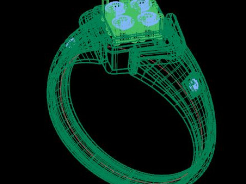 Wedding ring Modèle 3D