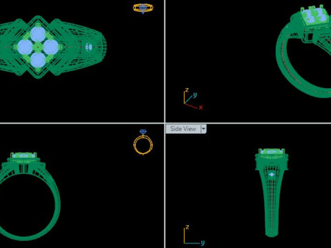 Wedding ring Modèle 3D