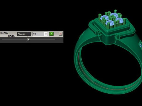 Wedding ring Modèle 3D