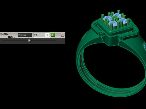 Wedding ring 3D Model