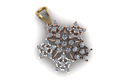 Pendant for women Modèle 3D