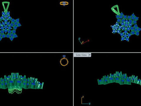 Pendant for women 3D Model