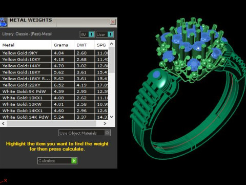 Beautyfull ring for daimonds Modelo 3D