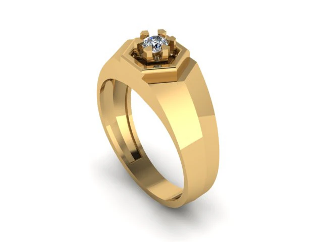 Men ring 3D Model .c4d .max .obj .3ds .fbx .stl .blend