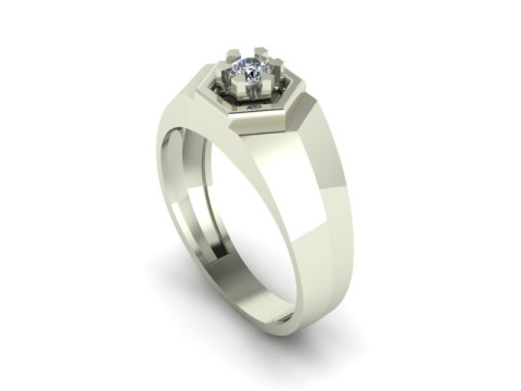 Men ring 3D-Modell