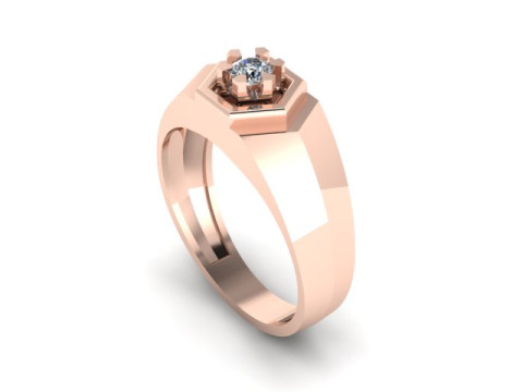 Men ring 3D-Modell