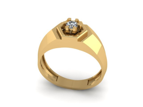 Men ring 3D-Modell