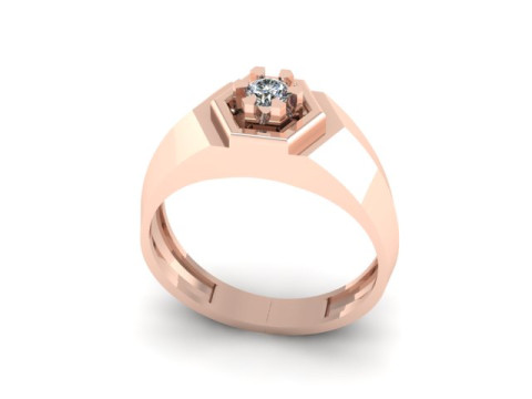 Men ring 3D-Modell