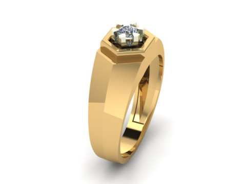 Men ring 3D-Modell