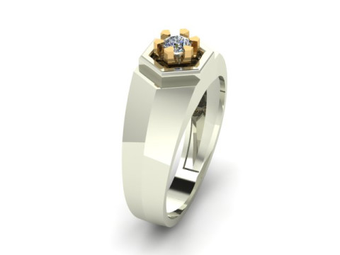 Men ring 3D-Modell