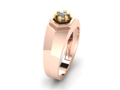 Men ring 3D-Modell