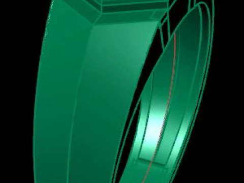 Men ring 3D Model