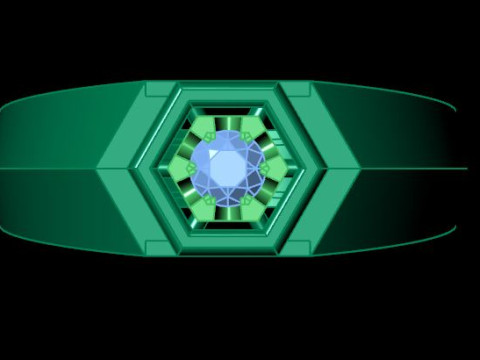 Men ring 3D-Modell