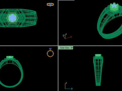 Men ring 3D Model