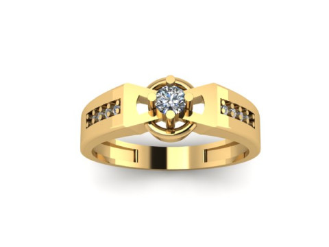 Men ring for daimonds 3D Model