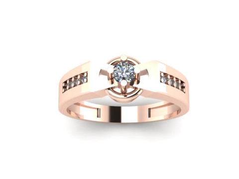 Men ring for daimonds 3D Model