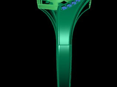 Beautyfull ring for daimonds 3Dモデル