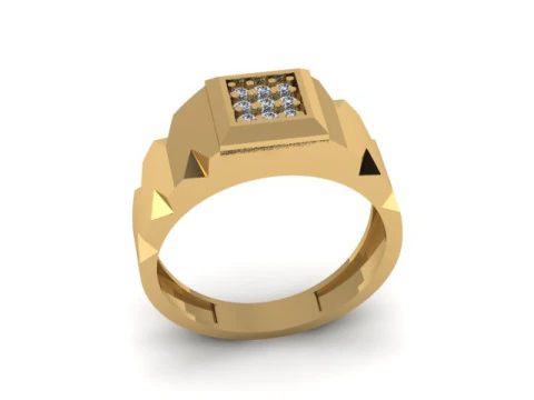 Men ring 3D Model