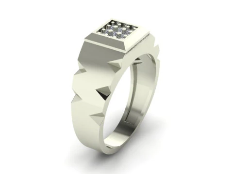 Men ring 3D Model