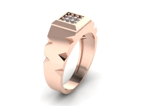 Men ring 3D Model