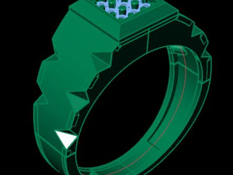 Men ring 3D Model