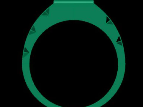 Men ring 3D Model