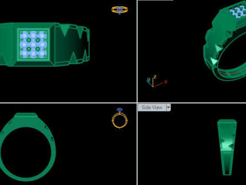 Men ring 3D 모델